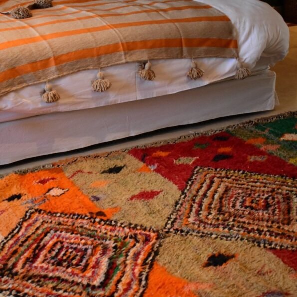 ROMAC | 9'2x5'9 Ft | 2,80x1,80 m | Moroccan Colorful Rug | 100% wool handmade - Image 6