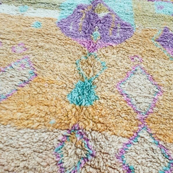 SIFARY | 9'5x6'6 Ft | 2,90x2,00 m | Moroccan Colorful Rug | 100% wool handmade - Image 4