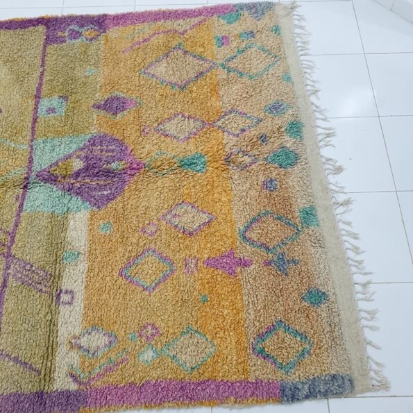 SIFARY | 9'5x6'6 Ft | 2,90x2,00 m | Moroccan Colorful Rug | 100% wool handmade - Image 3