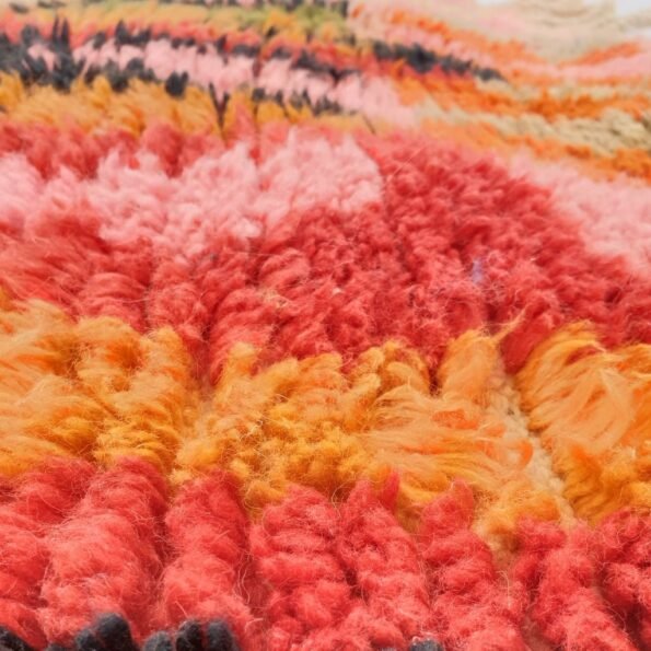 SIGINA | 5x8'3 Ft | 2,53x1,50 m | Moroccan Colorful Rug | 100% wool handmade - Image 7