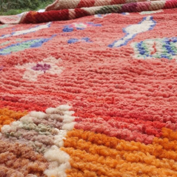 SILYA | 10x6'5 Ft | 3x2 m | Moroccan Colorful Rug | 100% wool handmade - Image 5
