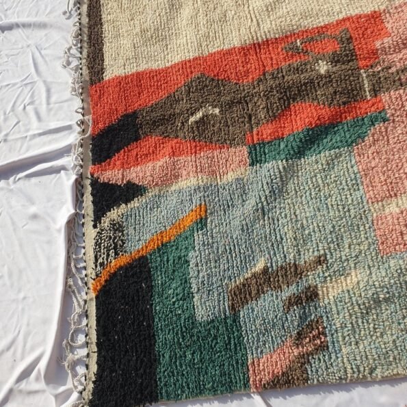 SIMILISOUDA | 10'3x6'8 Ft | 3x2 m | Moroccan Colorful Rug | 100% wool handmade - Image 2