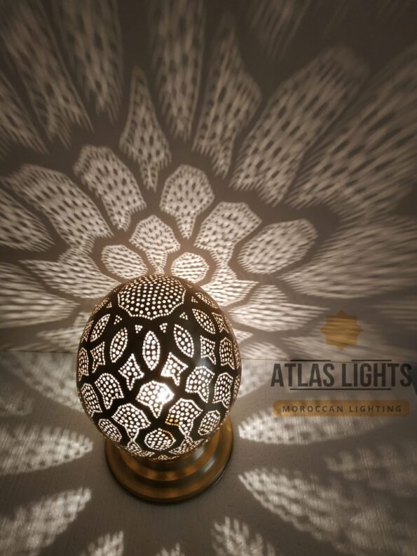 Moroccan Table Lantern Lamp Lighting - Image 3