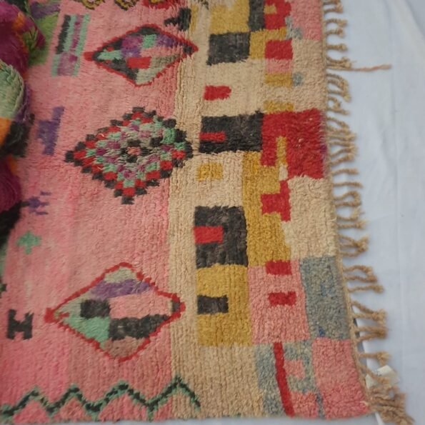 TAKA | 8x5'5 Ft | 2,5x1,7 m | Moroccan Colorful Rug | 100% wool handmade - Image 2