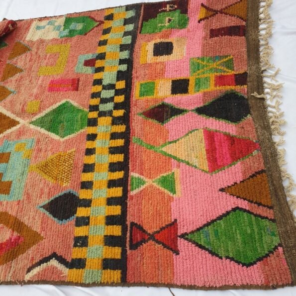 TANMERT | 10x6'5 Ft | 3x2 m | Moroccan Colorful Rug | 100% wool handmade - Image 2