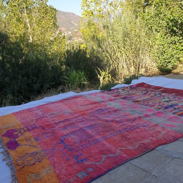 TANOUT | Boujaad Rug 13'4x9'6 Ft | 407x292 cm | 100% wool handmade in Morocco - Image 7