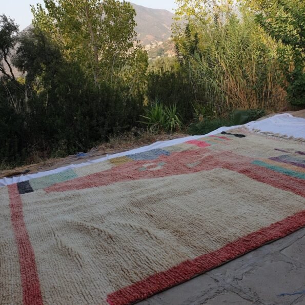 TANYLA | Boujaad Rug 13'3x10'3 Ft | 4x3 M | 100% wool handmade in Morocco - Image 7