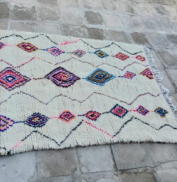THANINA | Azilal Rug | 100% wool handmade in Morocco - Image 4