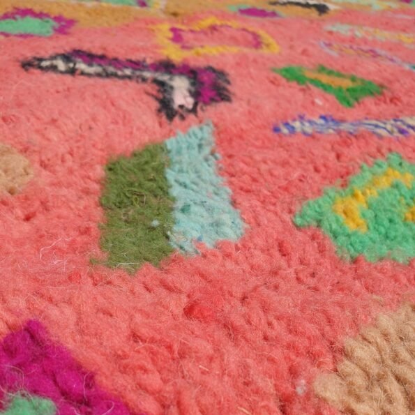 TINI | 8'8x5 Ft | 2,5x1,5 m | Moroccan Colorful Rug | 100% wool handmade - Image 8