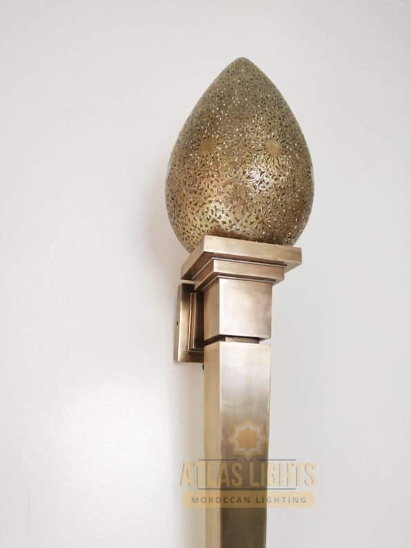 Moroccan Lamp Sconce light - Flush Mount - Wall Light Fixture - Image 3