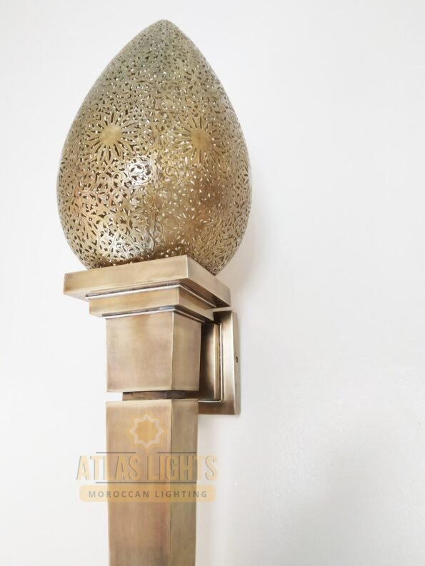 Moroccan Lamp Sconce light - Flush Mount - Wall Light Fixture - Image 4