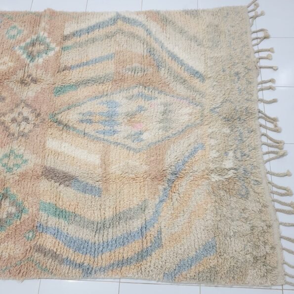 YANKRA | 6x9'4 Ft | 2,88x1,84 m | Moroccan Colorful Rug | 100% wool handmade - Image 3