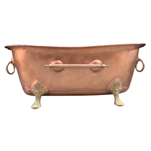 Solid copper shower bathtub, 100% copper handmade bathtub, made to order bathtub