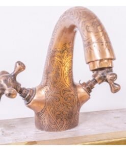 Engraved Cooper Faucet