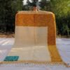 MZYONA | 8'5x5 Ft | 2,6x1,6 m | Moroccan Beni Ourain Rug | 100% wool handmade