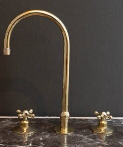 Deck Mounted 3 holes Countertop Faucet