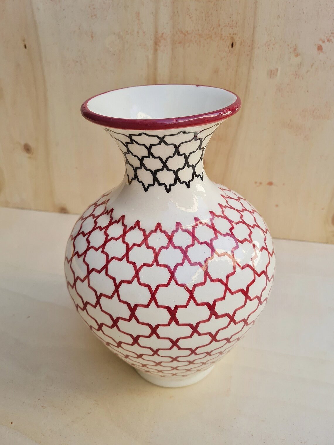 Ceramic vase, Multiple flowers vase, minimalist handmade vase, modern home decor ceramic vase.
