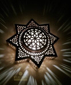 Moroccan Octagram Wall Sconce Traditional