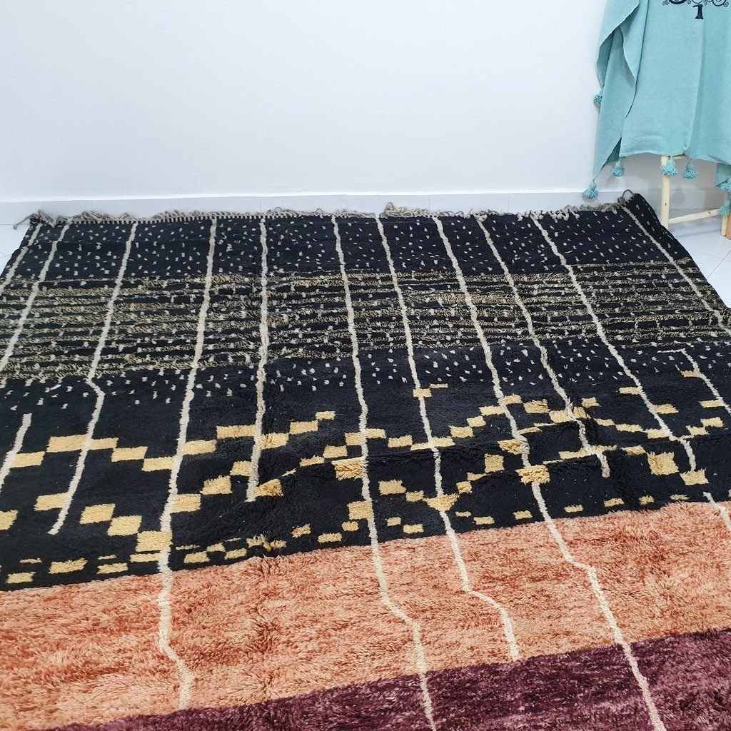 customized-moreno-126x11-ft-moroccan-beni-mrirt-rug-100-wool-handmade-297880