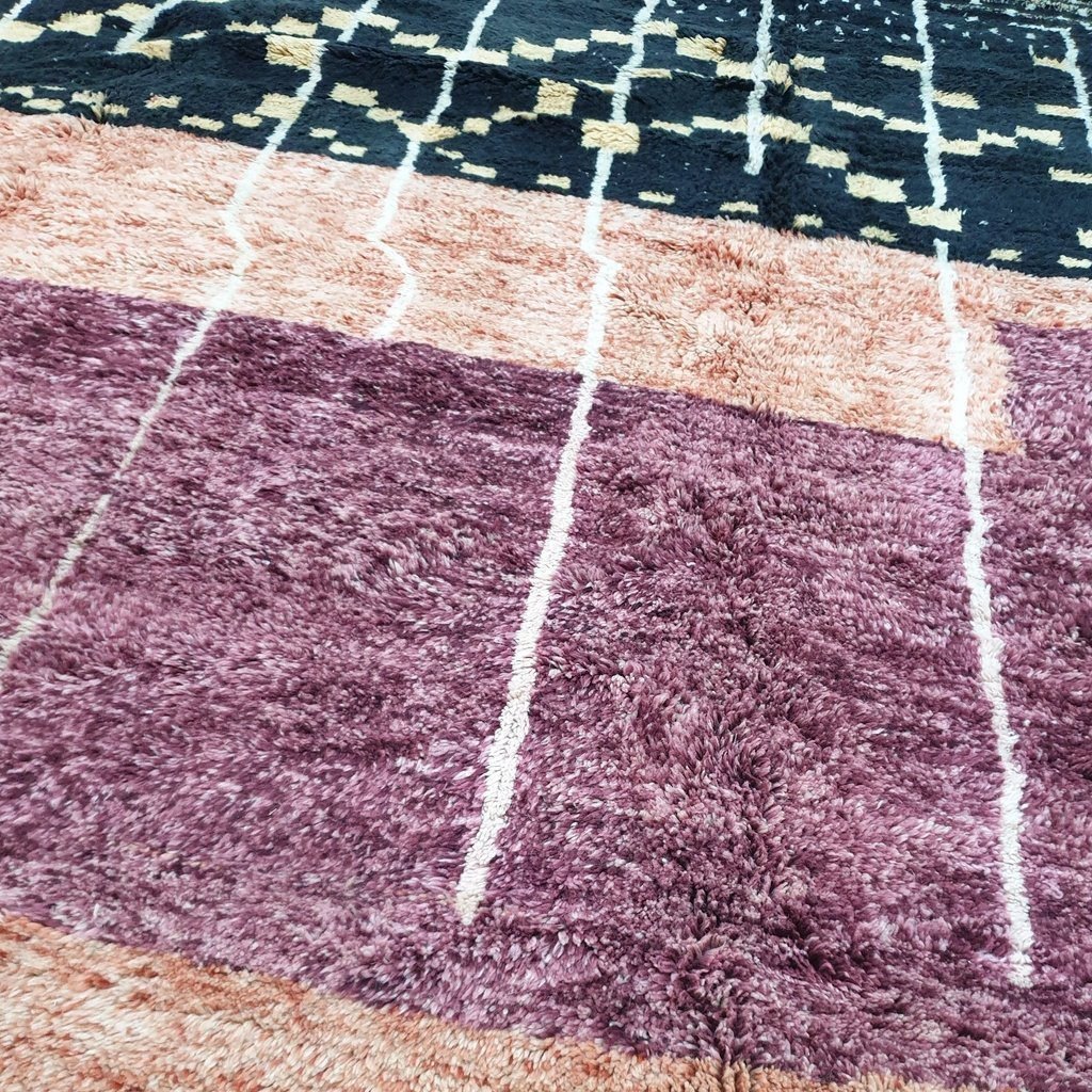 customized-moreno-126x11-ft-moroccan-beni-mrirt-rug-100-wool-handmade-529223