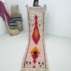 DMALA Runner | 9'6x2'5 Ft | 2,93x0,76 m | Moroccan Colorful Rug | 100% wool handmade