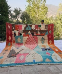 HABYBA | Boujaad Rug 12'5x10'3 Ft | 380x313 CM | 100% wool handmade in Morocco