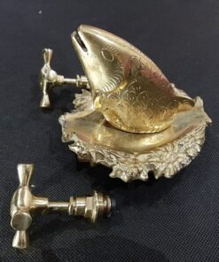 Moroccan Brass Fish Shaped Faucet, 100% Handmade, Unique Moroccan Design