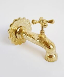 Moroccan vintage brass faucet