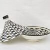 Moroccan ceramic tagine/ hand-painted tagine/decorative handmade tagine/kitchenware/serving tagine/ceramic tagine pot/