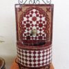 CUSTOMIZABLE Garden Patio Rustic Outdoor Wall Water Fountain - Outdoor Indoor Mid Century Fountain - Handmade Fountain