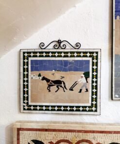 CUSTOMIZABLE Mosaic Wall Art - Handmade mosaic - Handcrafted Tiles - Wall Mounted Art