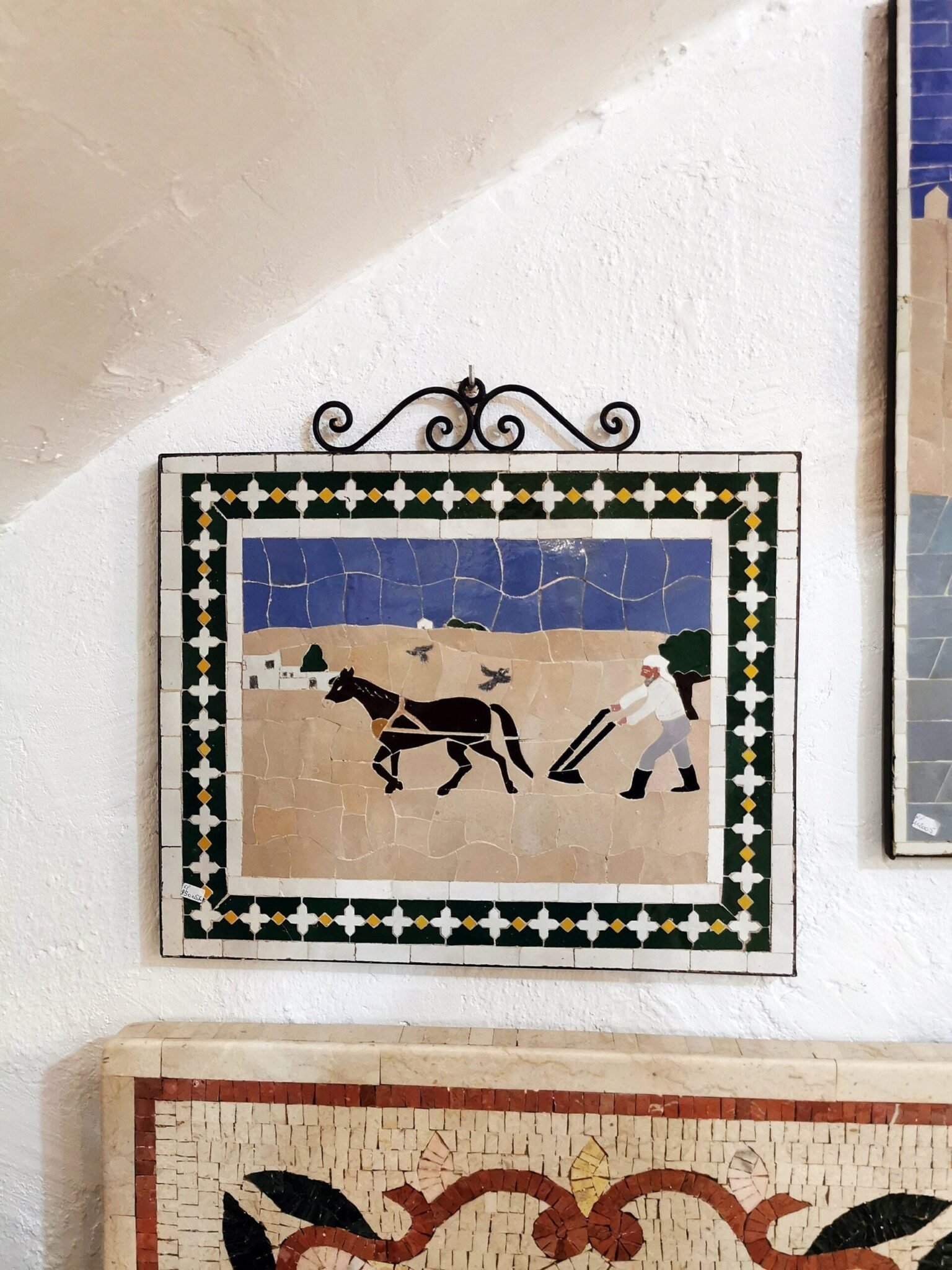 CUSTOMIZABLE Mosaic Wall Art - Handmade mosaic - Handcrafted Tiles - Wall Mounted Art