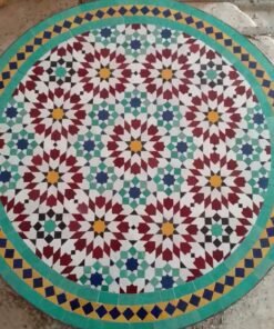 Personalized Handmade Mosaic Rustic Coffee Table For Outdoor