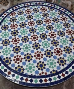 Moroccan Mosaic Handmade Rustic Coffee Table