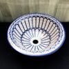 Moroccan ceramic sink wash basin