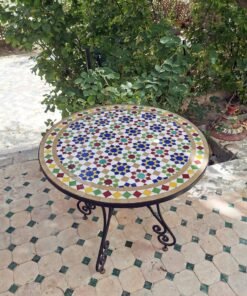 CUSTOMIZABLE Mosaic Table - Crafts Mosaic Table - Mosaic Table Art - Mid Century Mosaic Table
