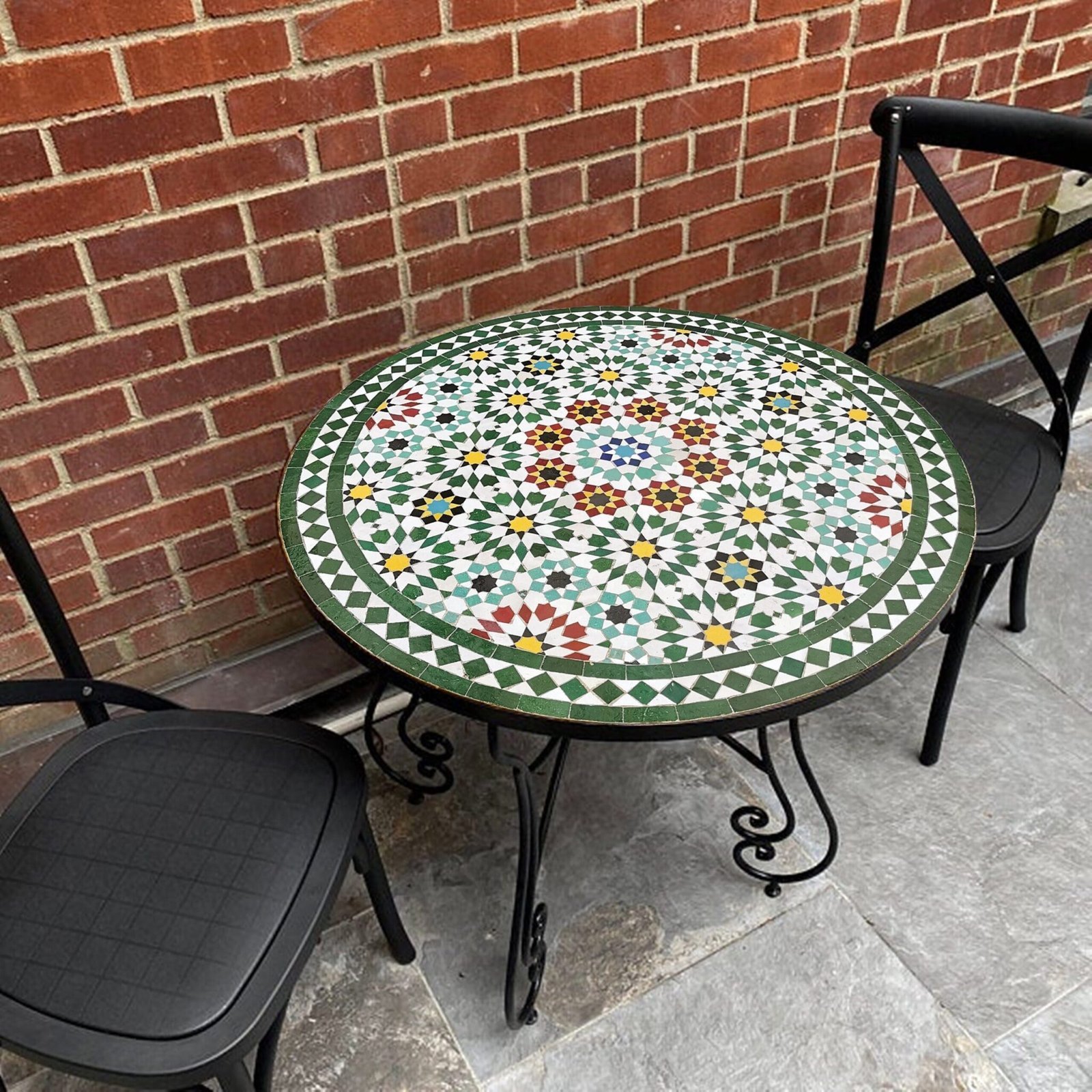 CUSTOMIZABLE Mosaic Table - Crafts Mosaic Table - Mosaic Table Art - Mid Century Mosaic Table