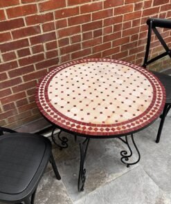 CUSTOMIZABLE Mosaic Table - Crafts Mosaic Table - Mosaic Table Art - Mid Century Mosaic Table