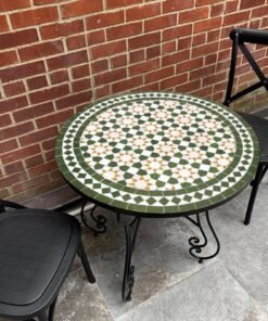 CUSTOMIZABLE Mosaic Table - Crafts Mosaic Table - Mosaic Table Art - Mid Century Mosaic Table