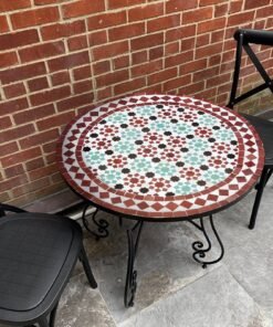 CUSTOMIZABLE Mosaic Table - Crafts Mosaic Table - Mosaic Table Art - Mid Century Mosaic Table