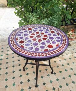 CUSTOMIZABLE Mosaic Table - Crafts Mosaic Table - Mosaic Table Art - Mid Century Mosaic Table