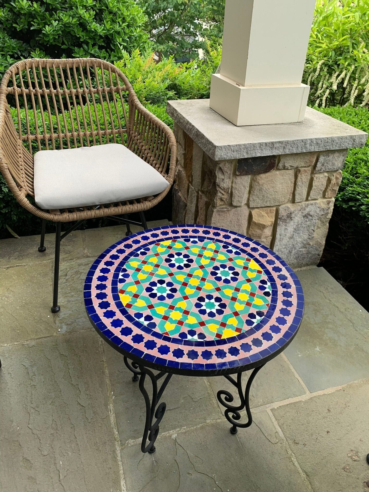 CUSTOMIZABLE Mosaic Table - Outdoor Coffee Table