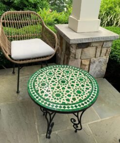 CUSTOMIZABLE Mosaic Table - Crafts Mosaic Table - Mosaic Table Art - Mid Century Mosaic Table