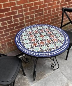 CUSTOMIZABLE Mosaic Table - Crafts Mosaic Table - Mosaic Table Art - Mid Century Mosaic Table
