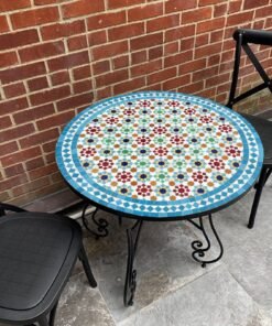 CUSTOMIZABLE Mosaic Table - Crafts Mosaic Table - Mosaic Table Art - Mid Century Mosaic Table