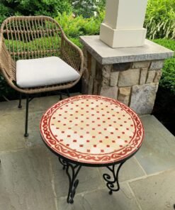 CUSTOMIZABLE Mosaic Table - Crafts Mosaic Table - Mosaic Table Art - Mid Century Mosaic Table
