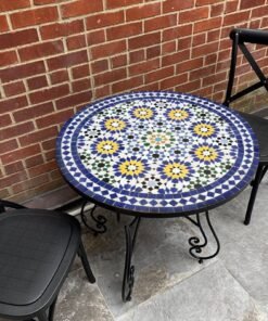 CUSTOMIZABLE Mosaic Table - Crafts Mosaic Table - Mosaic Table Art - Mid Century Mosaic Table