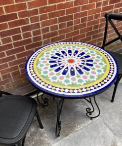 CUSTOMIZABLE Mosaic Table - Crafts Mosaic Table - Mosaic Table Art - Mid Century Mosaic Table