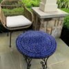 Garden Patio Handmade Outdoor Decor Table - CUSTOM Mid Century Table- Farmhouse Handmade Colorful Artwork