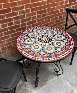 CUSTOMIZABLE Mosaic Table - Crafts Mosaic Table - Mosaic Table Art - Mid Century Mosaic Table